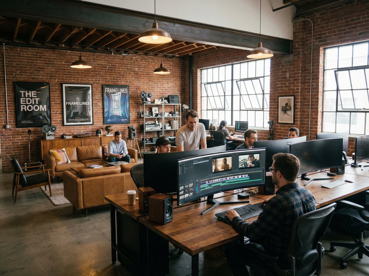 含羞草黄公司办公环境