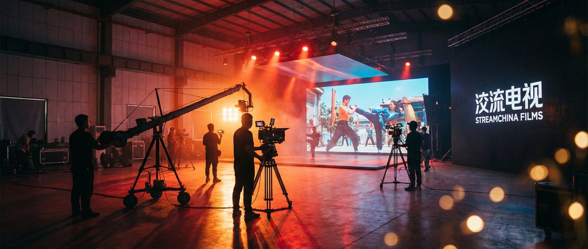 含羞草黄影视传媒制作现场